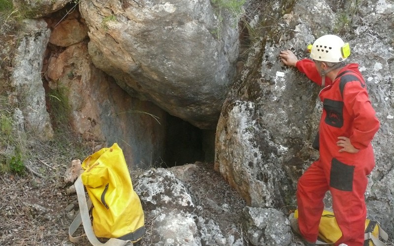 El Grupo de Espeleología de Villacarrillo descubre una nueva cavidad en Santiago-Pontones