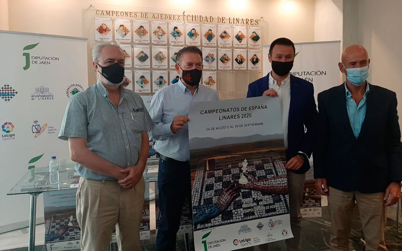 presentación campeonato de ajedrez linares