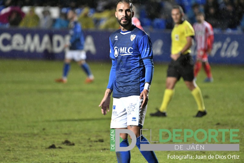 josema en un partido con el linares deportivo