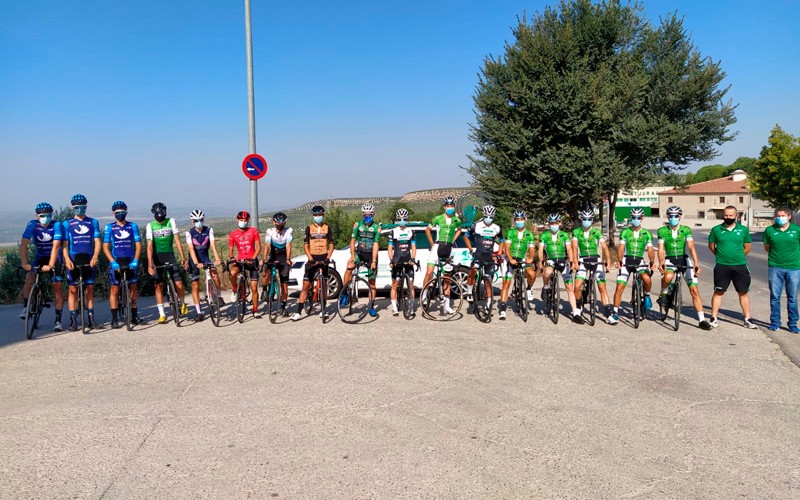 Mario Vilches, en la preselección andaluza sub-23 Carretera 2020 en Baeza