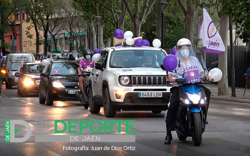 Líberos Real Jaén califica como “un éxito rotundo” la caravana reivindicativa