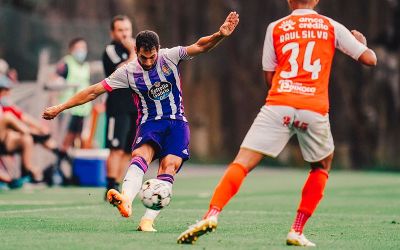 Moyano y Aguado cierran la pretemporada con el Real Valladolid