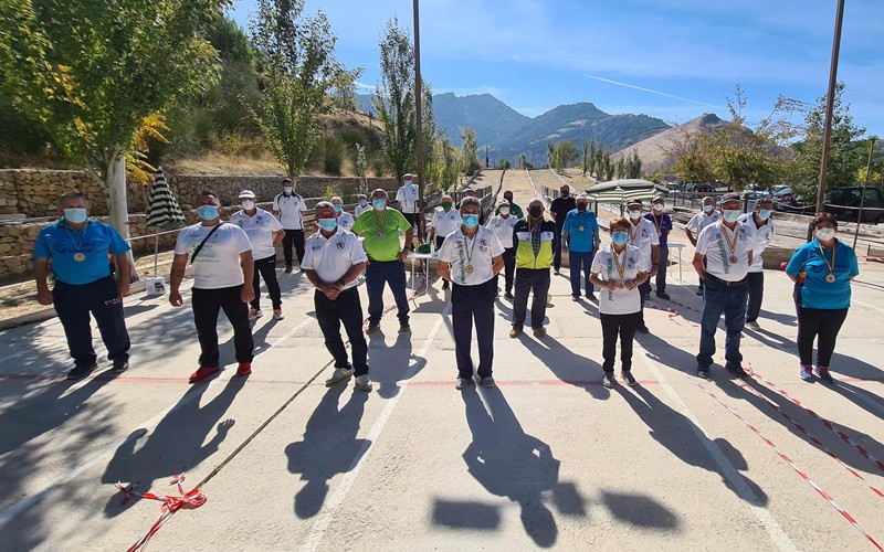 Paco Espinosa y Salva Sánchez, vencedores en los Regionales por parejas de bolo andaluz