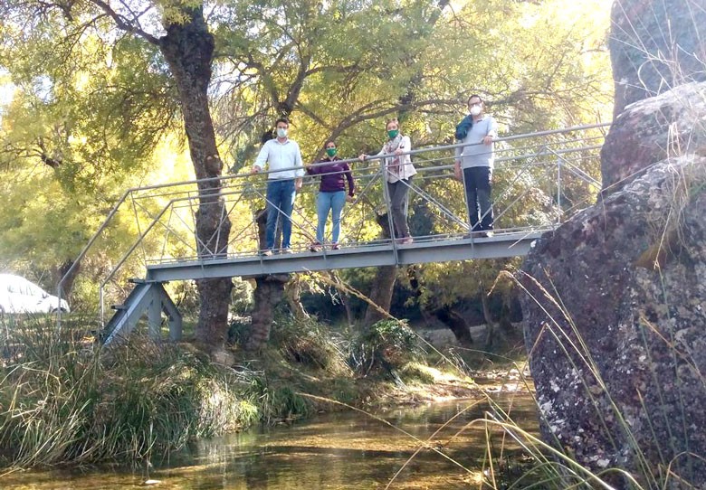 La Diputación realiza una inversión de 150.000 euros para el mantenimiento del GR 247 Bosques del Sur