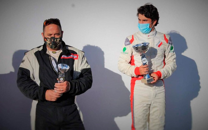 Fidel Castillo lidera a los pilotos jiennenses en el circuito de Ascari