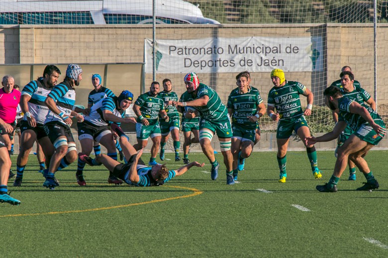Jaén Rugby vence con carácter al Ingenieros Industriales