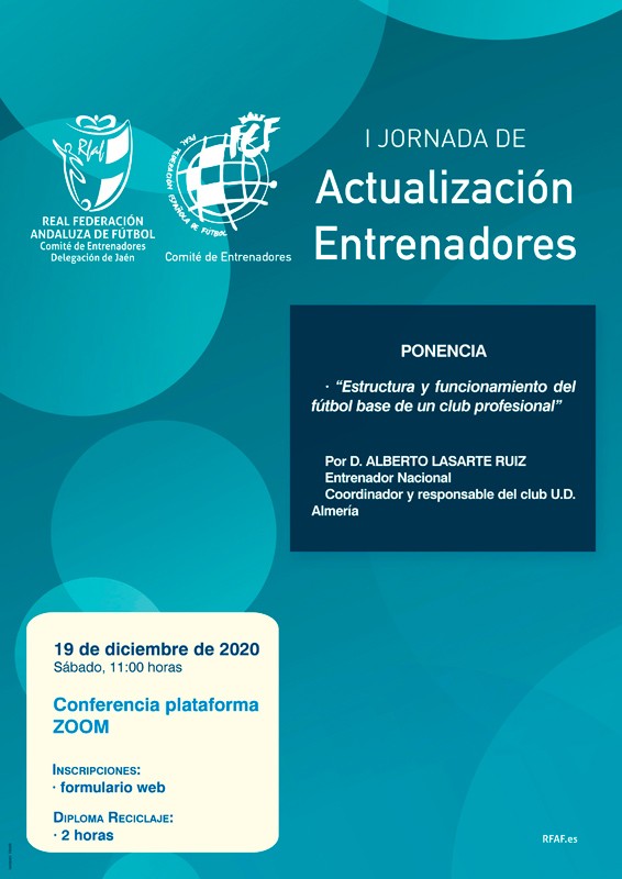 jornada actualización entrenadores rfaf