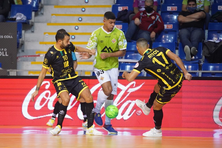 El Jaén FS vence al Palma con un gol de Felipe Mancha a falta de cuatro segundos