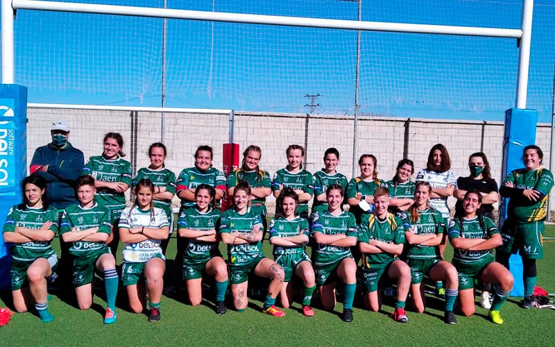 Alegría incompleta en el debut de los equipos de Jaén Rugby en divisiones andaluzas