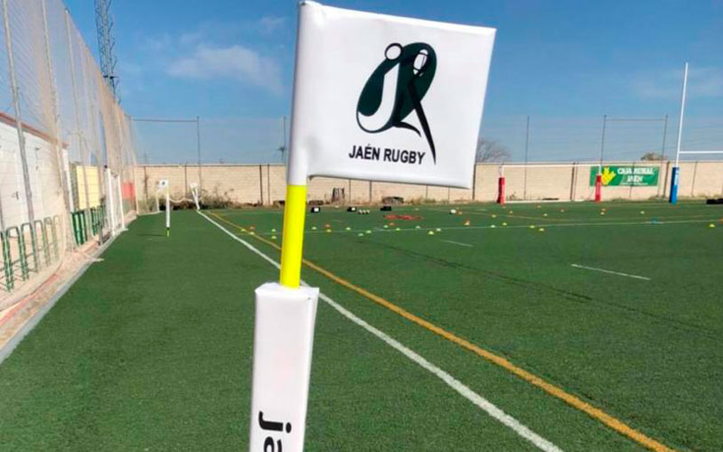 Jornada histórica para Jaén Rugby con el estreno del césped de Las Lagunillas