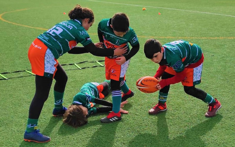 La Academia Kubota de Jaén Rugby se estrena con el debut del equipo sub-16