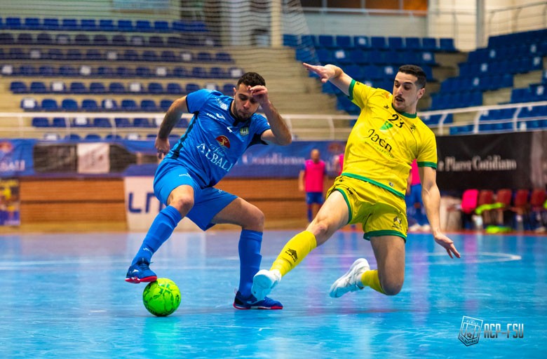 Partido entre el Valdepeñas y el Jaén Paraíso Interior FS