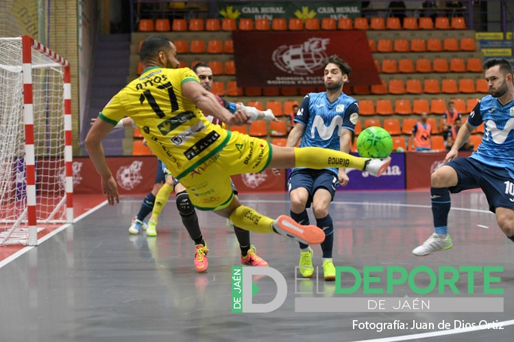 Al Jaén FS le toca toparse este martes con el Movistar en la Copa del Rey