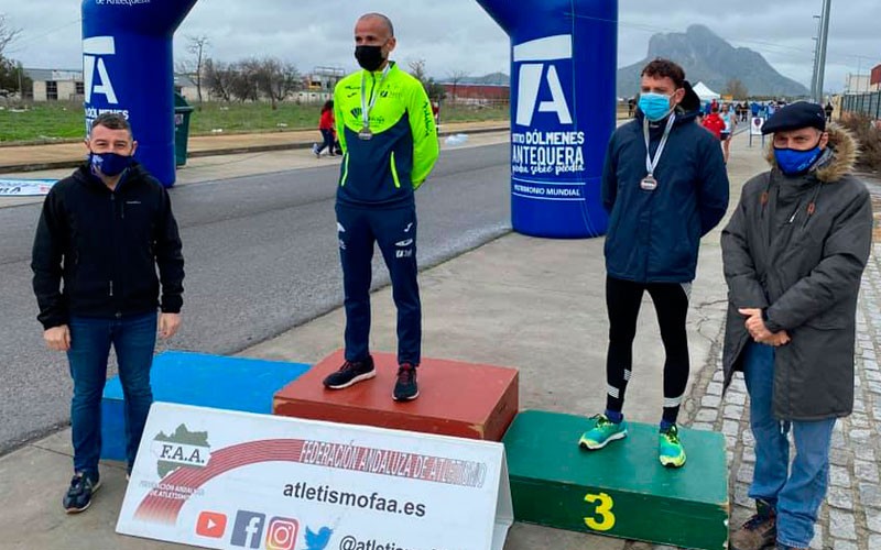 Juan Antonio Porras, campeón de Andalucía 20 km de marcha en ruta