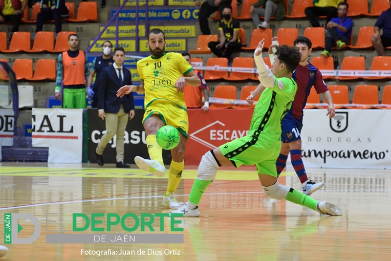 Al Jaén FS se le escapa el triunfo en el último minuto