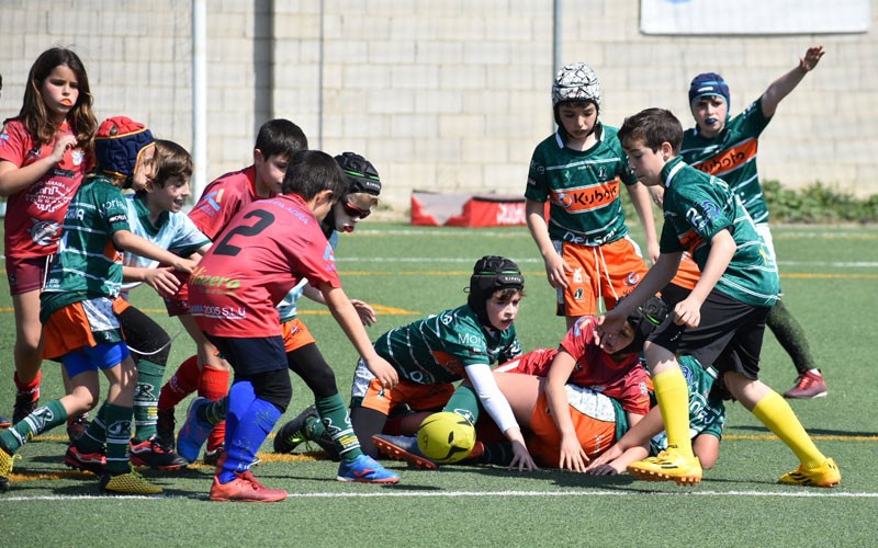 Los equipos sub-10 y sub-12 de Jaén Rugby celebran con éxito la I Concentración Andaluza