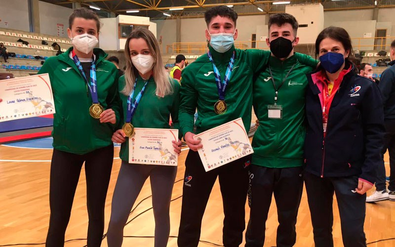 Dominio del Club Power Torredelcampo en el Nacional sub-23 de luchas olímpicas