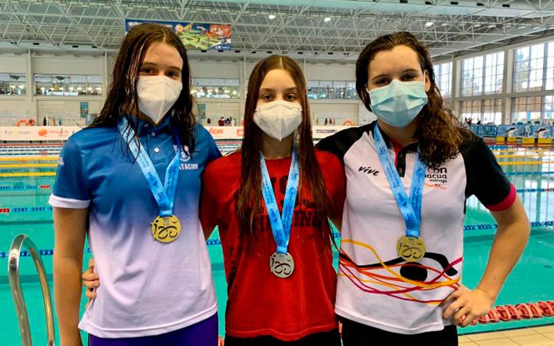 Brillante papel de Paula Agudo y María de Gador Luque en el Campeonato de España infantil