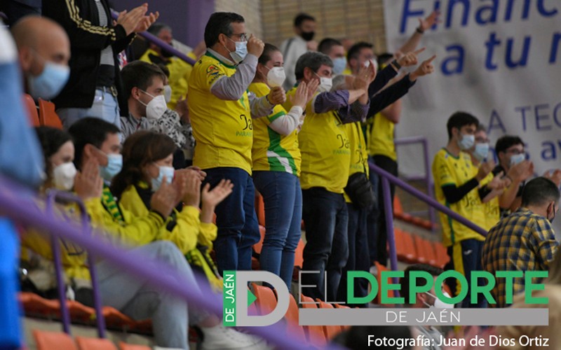 La afición en La Salobreja (Jaén FS – Burela)