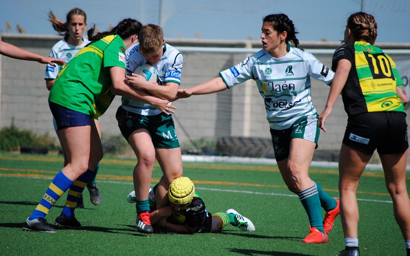 Tercera victoria del Jaén Rugby femenino para confirmar su buen momento