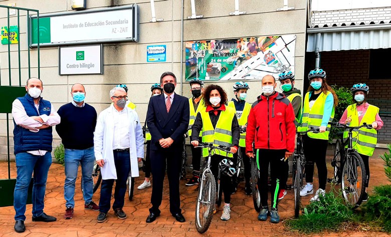 Fomento del uso de la bici entre alumnado de Educación Secundaria como medio saludable y sostenible