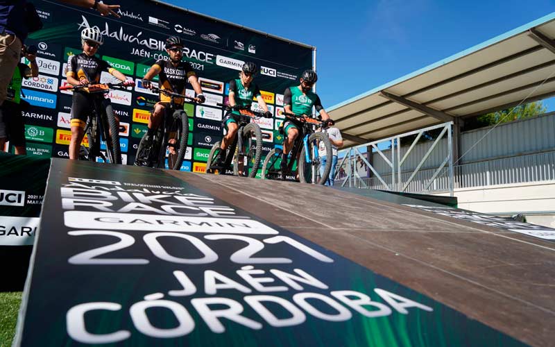 Arranca la Andalucía Bike Race con 500 ciclistas prticipantes