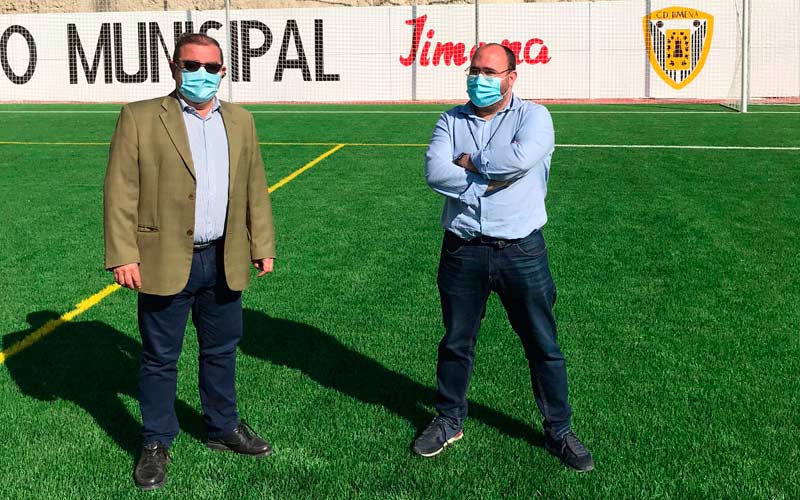 Jimena ya cuenta con un nuevo campo de fútbol de césped artificial