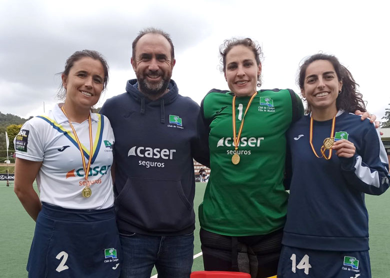 Mª Ángeles Ruiz y Carmen Cano, campeonas de la Liga Iberdrola