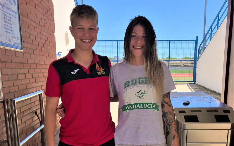 Carmen Carmona y María Martínez, convocadas por la selección Andaluza de Rugby para el Campeonato de España