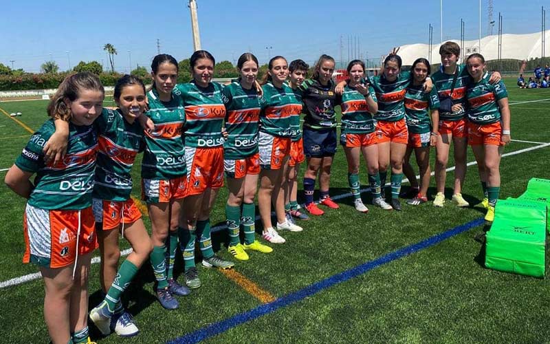 Tres equipos femeninos de Jaén Rugby, clasificados para el Campeonato de España