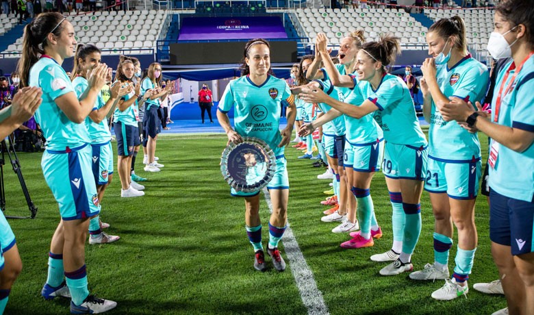 María Alharilla, subcampeona de la Copa de la Reina con el Levante