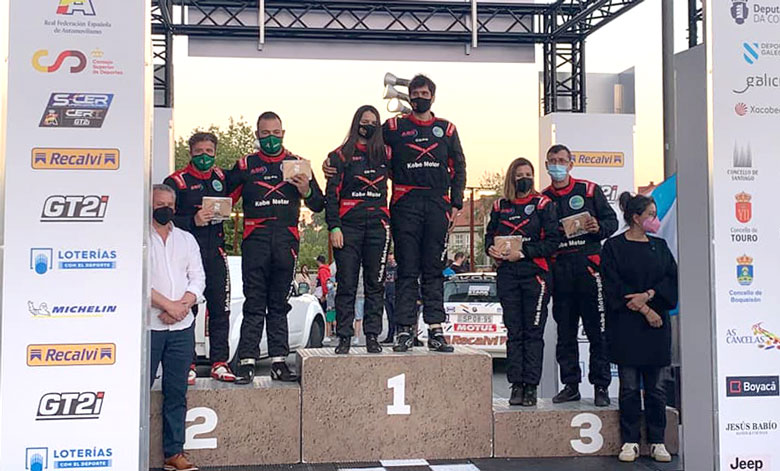 El copiloto alcalaíno David Jesús Nieto, segundo en el Nacional de Rally de Tierra