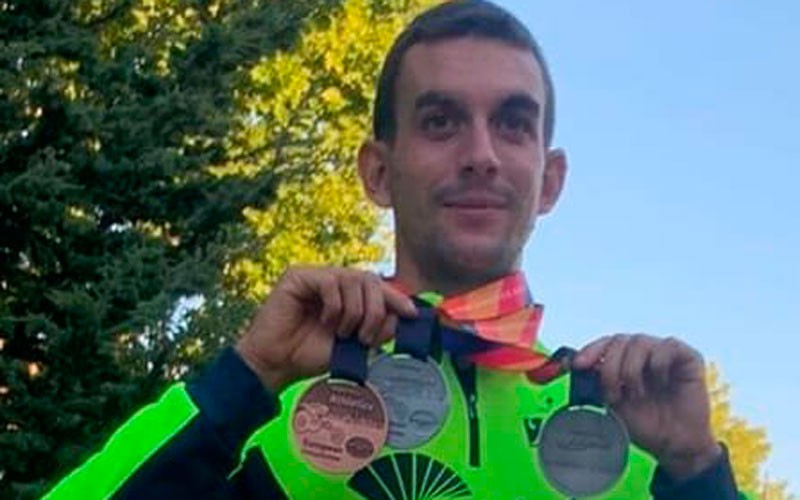 Gerard Descarrega suma 3 medallas para Unicaja Atletismo en el Europeo Paralímpico y sueña con Tokio