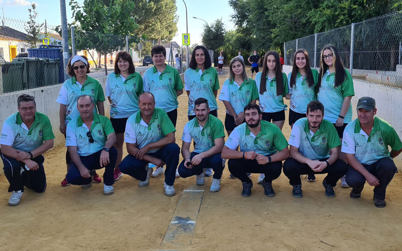 Triunfo compartido entre Jaén y Córdoba en el Regional de selecciones provinciales de bolo andaluz