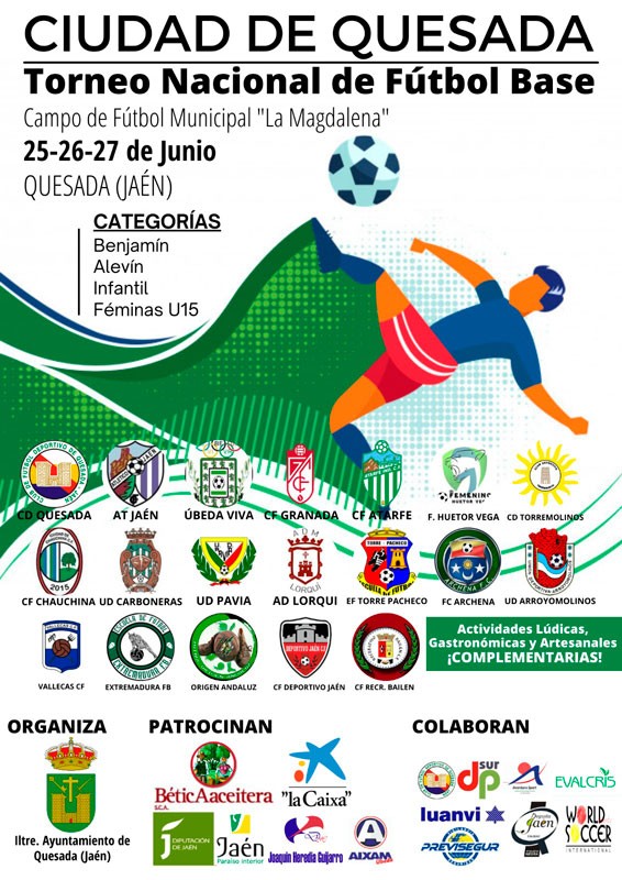 torneo futbol base ciudad de quesada 2021