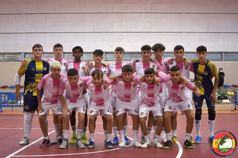 Las Jóvenes Promesas de Jaén brillan en la I Copa Diputación de Málaga de fútbol sala