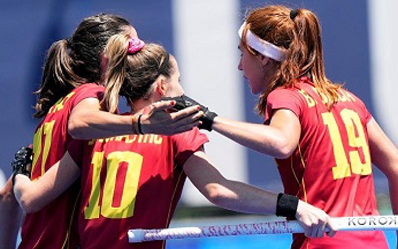 red sticks tokyo 2020 españa hockey hierba femenino