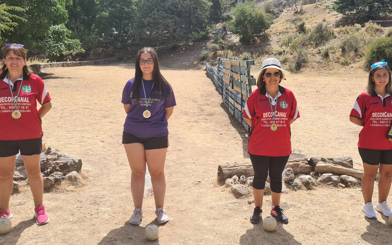 campeonas bolo andaluz montaña