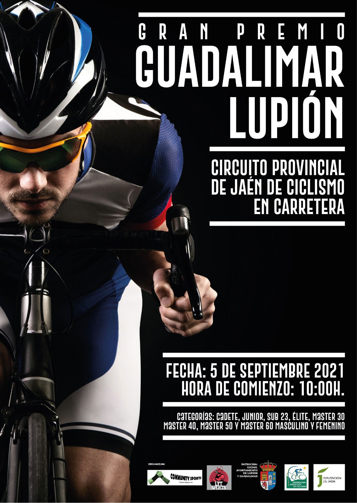 cartel lupion guadalimar circuito provincial jaen ciclismo carretera