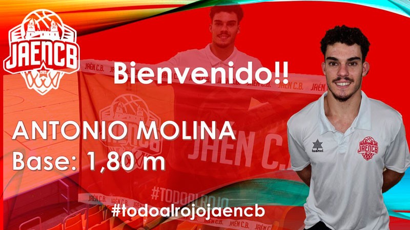 El Jaén CB suma un nuevo fichaje con la llegada de Antonio Molina