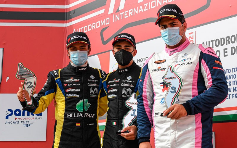 Fidel Castillo destaca con grandes resultados en el trazado de Imola