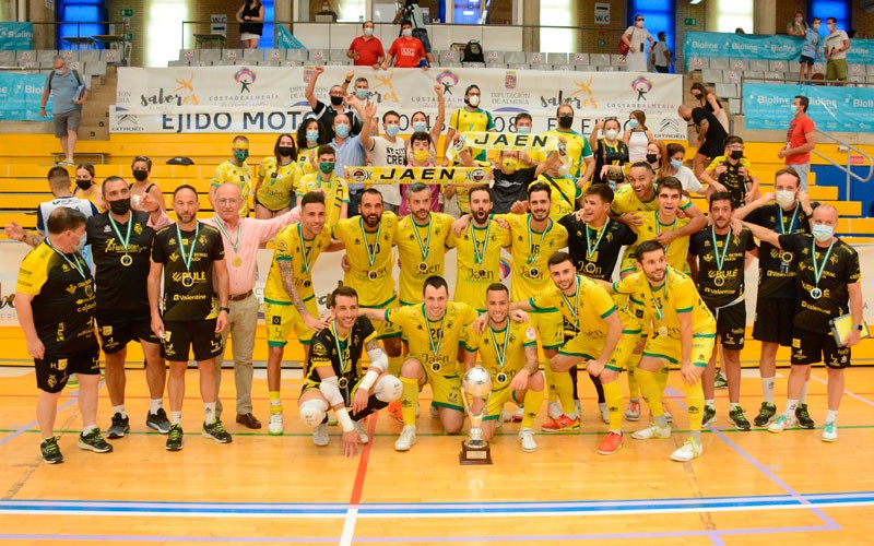 El Jaén FS doblega a El Ejido Futsal y es nuevo campeón de Andalucía