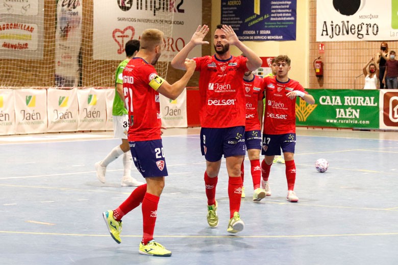 El Mengíbar FS empata ante el ETB Calvia con un hat-trick de Víctor Montes