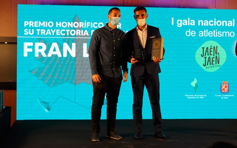 fran lara premio gala naiconal atletismo jaen