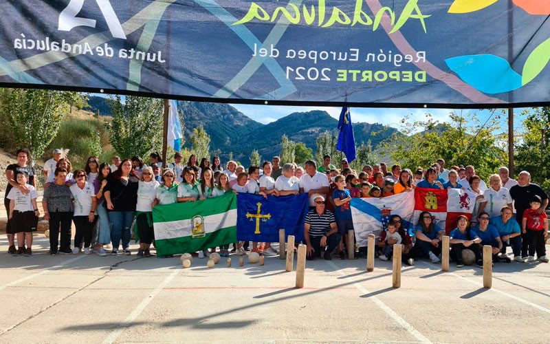 Galicia vence en un exitoso Intermodal Nacional de Bolos celebrado en Cazorla