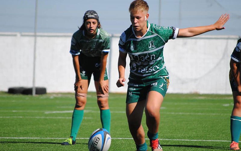 Jaén Rugby Femenino cierra la primera vuelta con victoria y en segunda posición