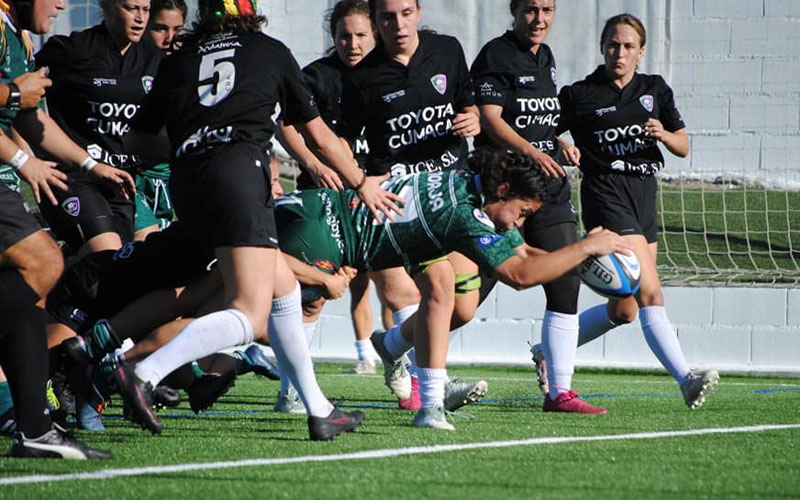 Duelo de invictos entre Jaén Rugby femenino y UAS Sevilla