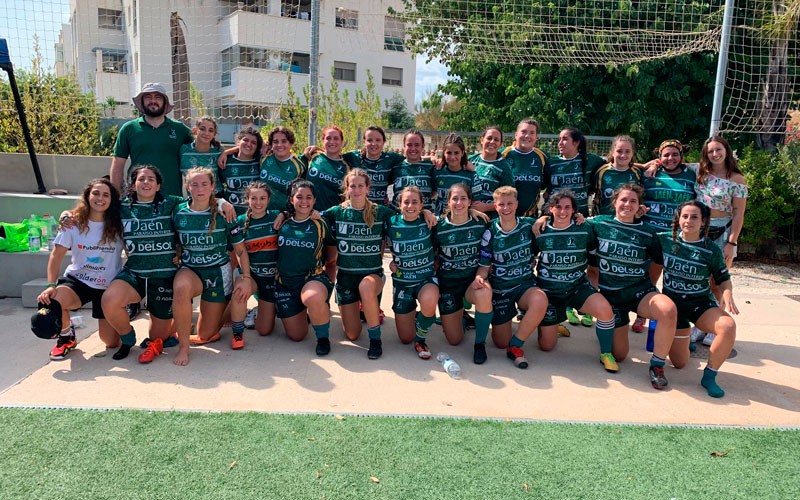 Victoria y bonus ofensivo para Jaén Rugby Femenino en el estreno liguero