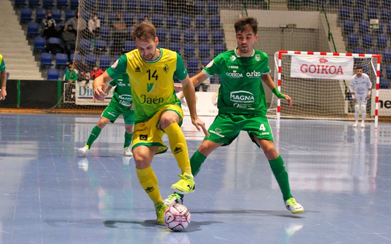 El Jaén FS tropieza ante Osasuna Magna y frena su buen inicio liguero