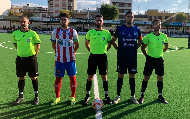 Un doblete de Fran rescata un punto para el Torreperogil ante el Torredonjimeno